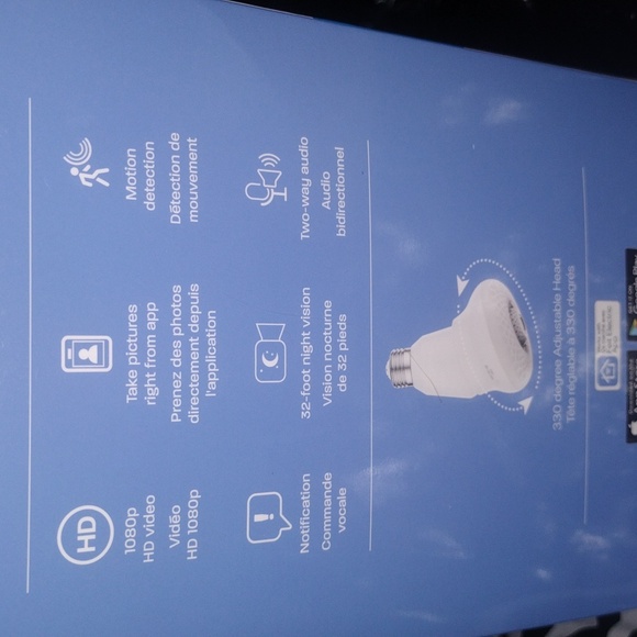 Smart Camera Bulb. - Picture 2 of 2